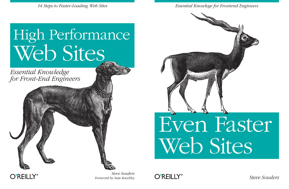 High Performance Web Sites and Even Faster Web Sites book covers
