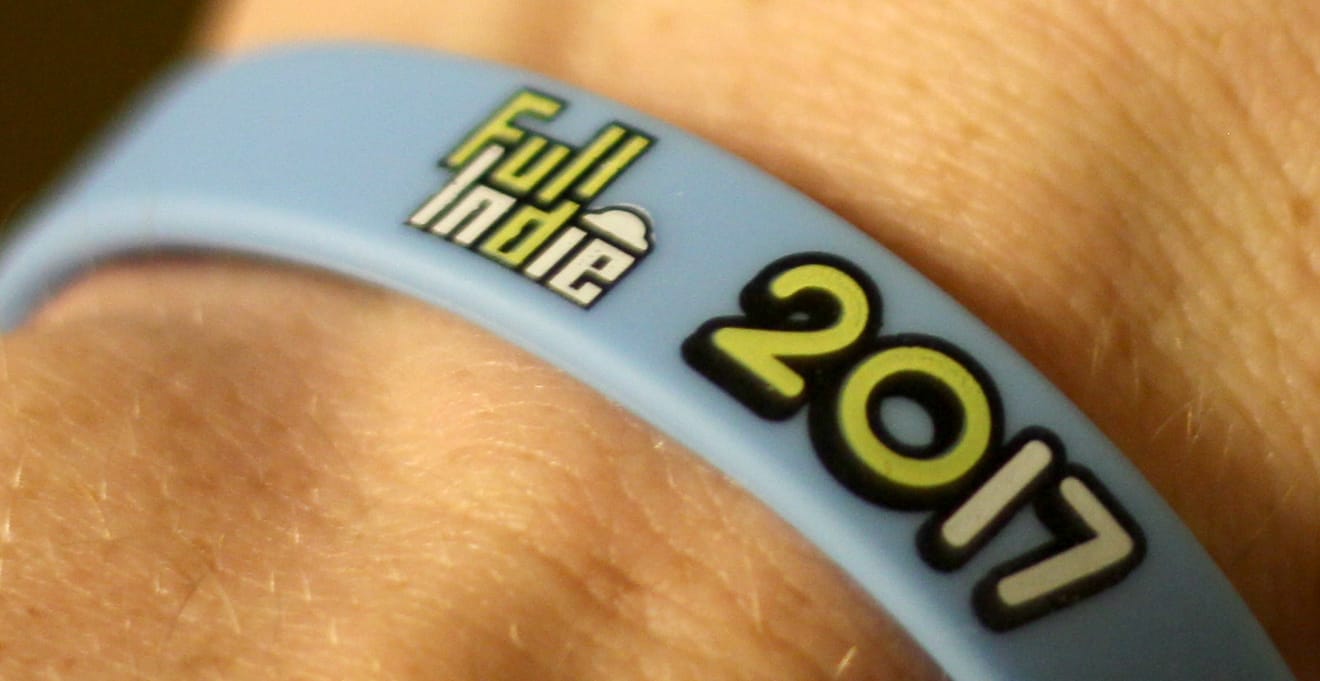 Full Indie Summit 2017 wristband