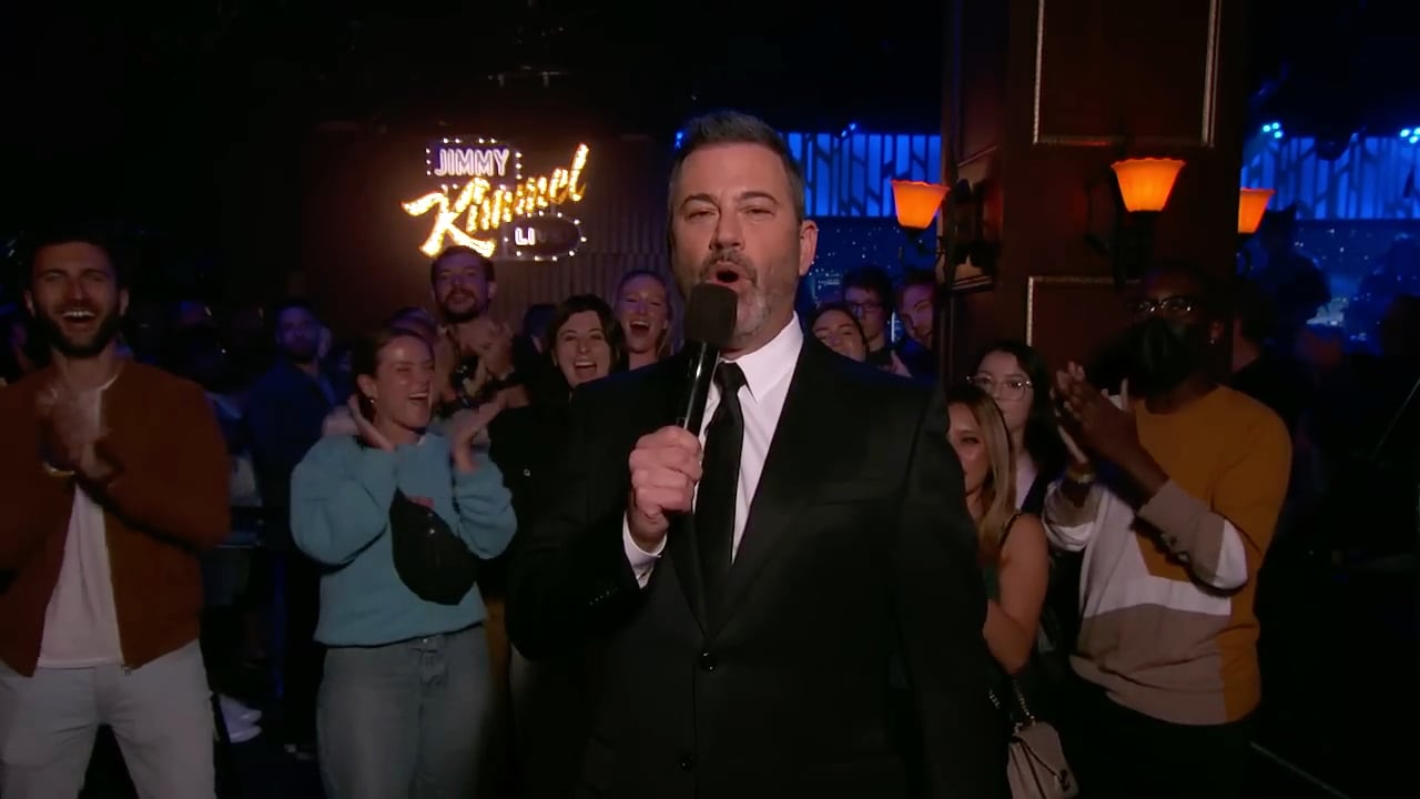Me on Jimmy Kimmel Live