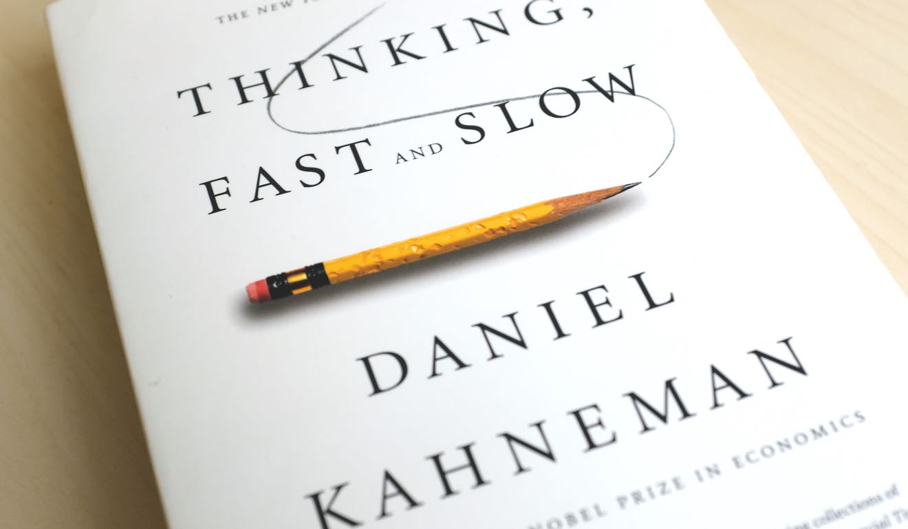 Thinking, Fast and Slow book cover